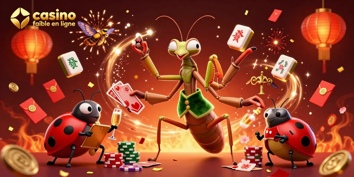 Profitez de l'excitation du casino fiable en ligne avec des personnages animés dans une scène festive.