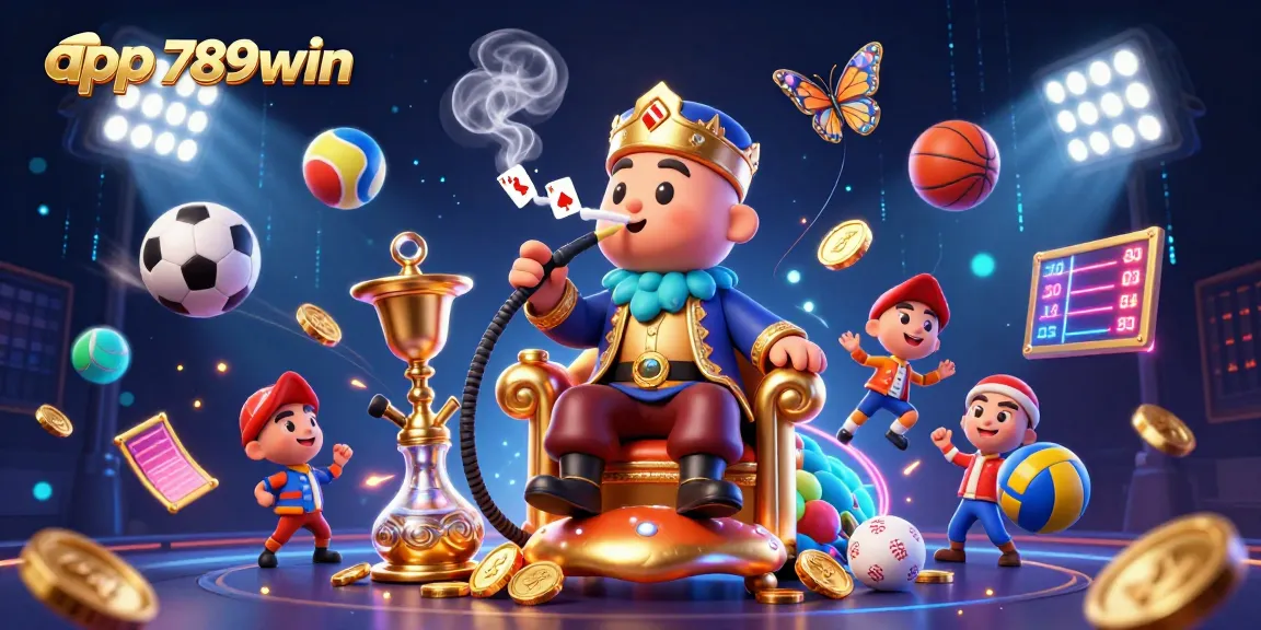 Play with excitement in the app 789win, featuring casino thrills and vibrant 3D graphics.