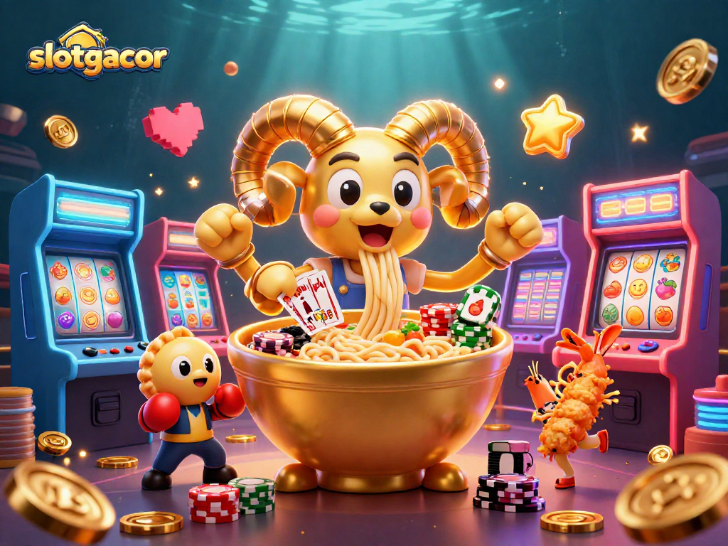 Experience thrilling gameplay with slotgacor featuring vibrant characters and casino elements.