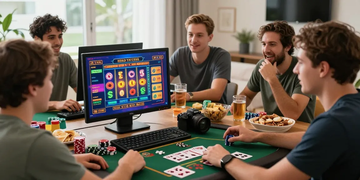 Exciting scene showcasing Australian players enjoying online casinos Australia with engaging games and vibrant atmosphere.