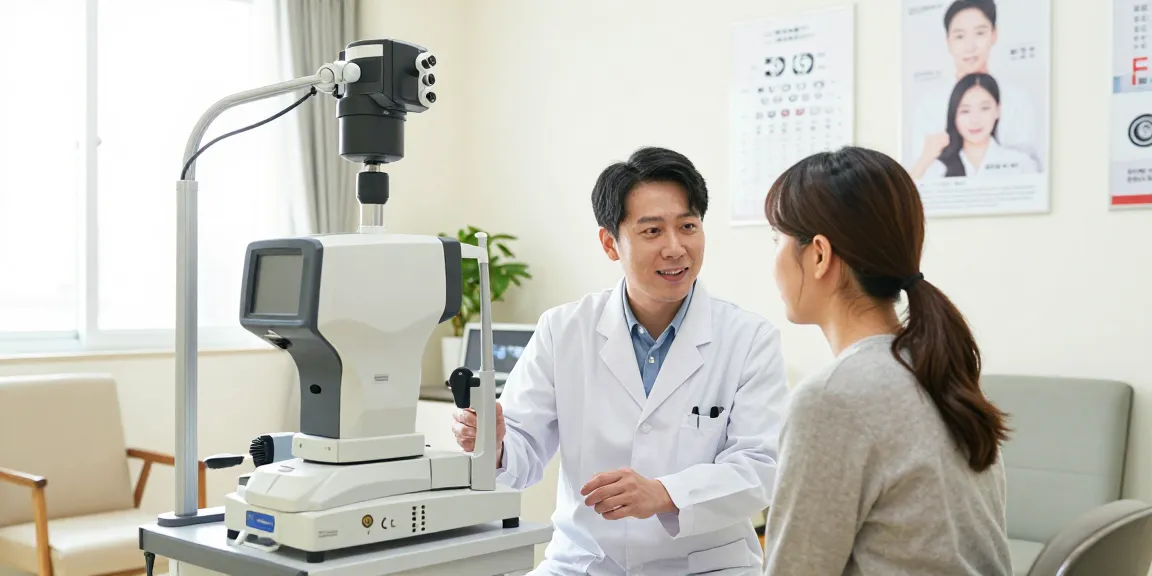 福井 icl おすすめ consultation at a modern eye clinic showcasing advanced vision correction technology and compassionate care.