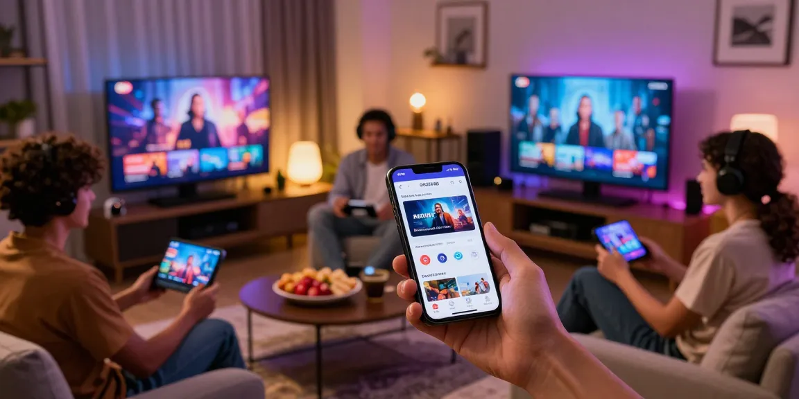 Engaging group using rokok88 login on devices in a cozy entertainment space
