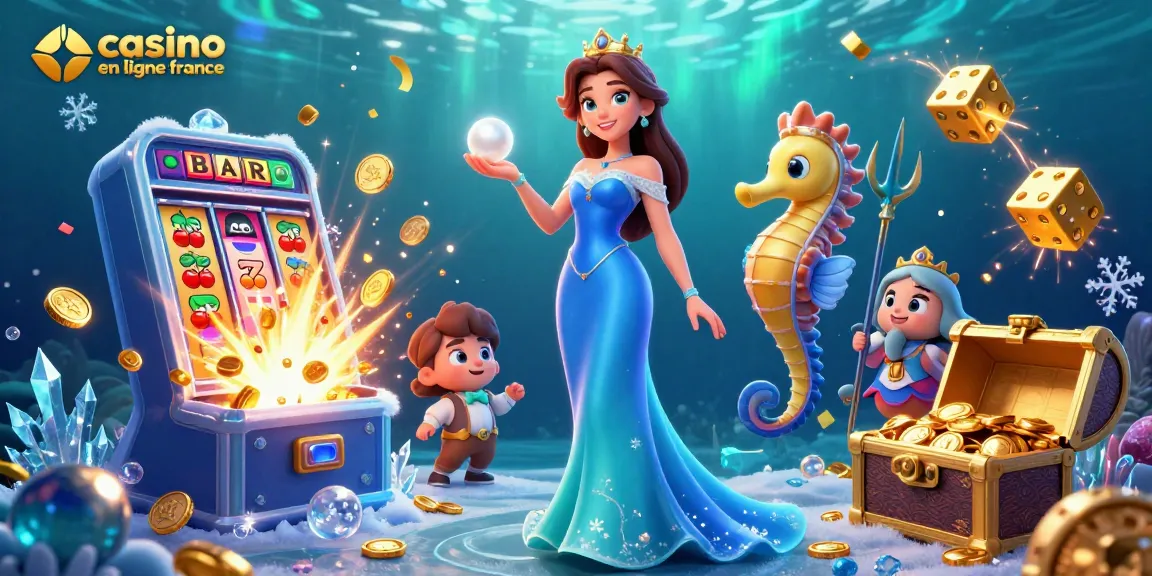 Découvrez le plaisir du casino en ligne France avec une scène sous-marine éblouissante remplie de symboles vibrants.