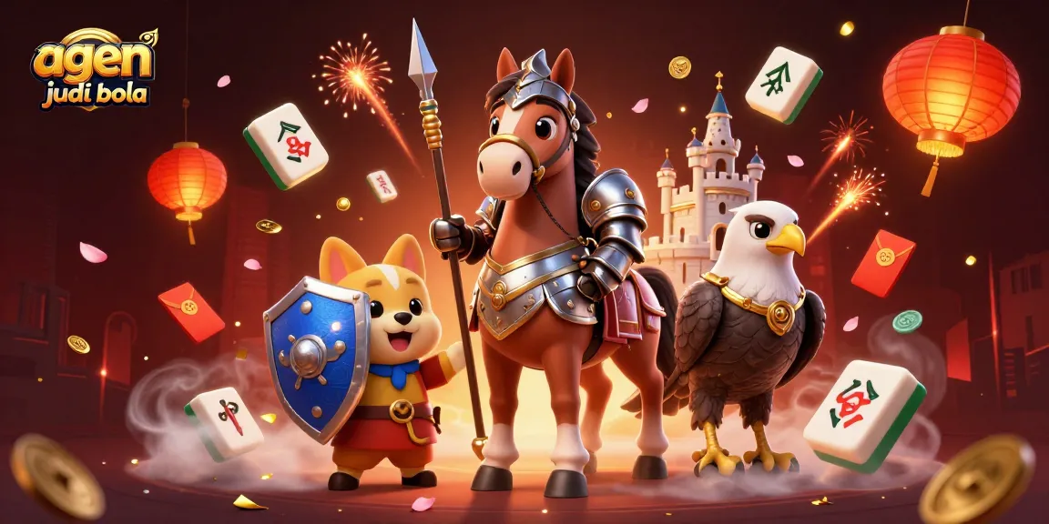Experience agen judi bola excitement with medieval knights and dynamic gambling elements in stunning detail.
