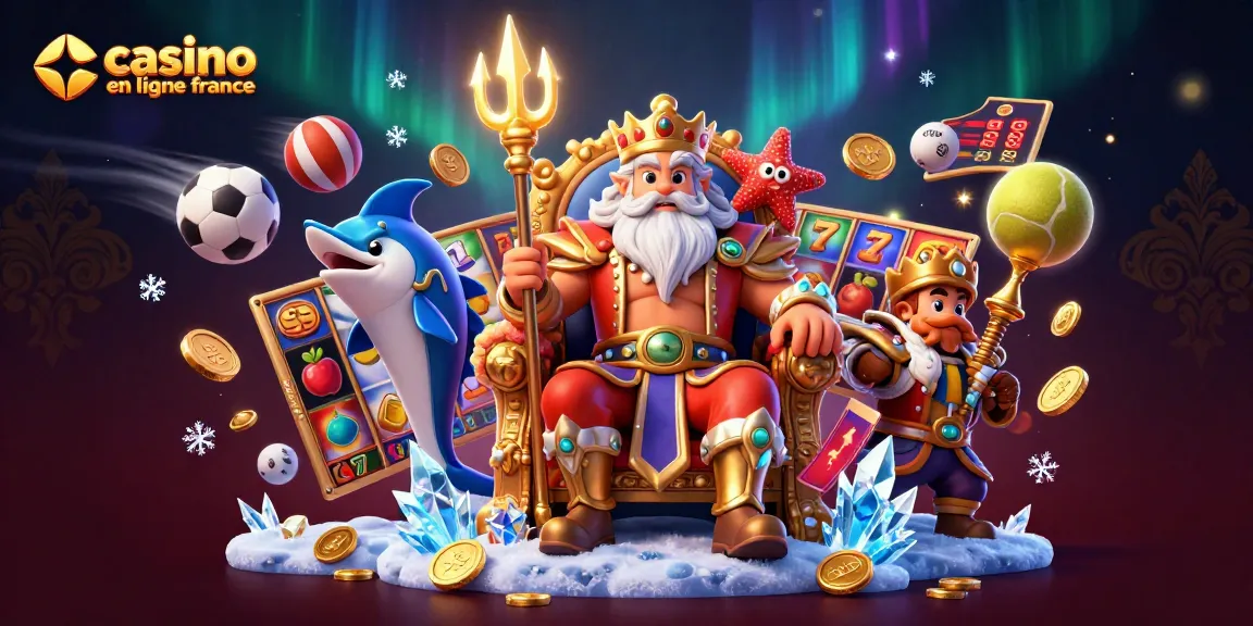 Vivez une action de jeu palpitante avec la scène illustrée de casino en ligne france.