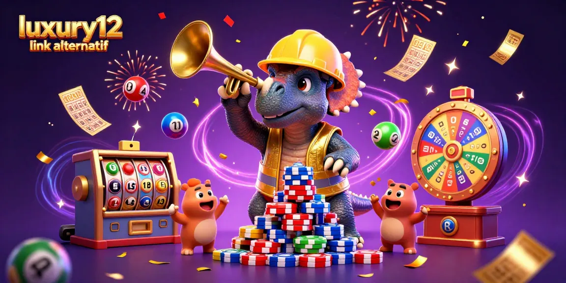 Experience the excitement of luxury12 link alternatif with vibrant casino elements and celebrations.