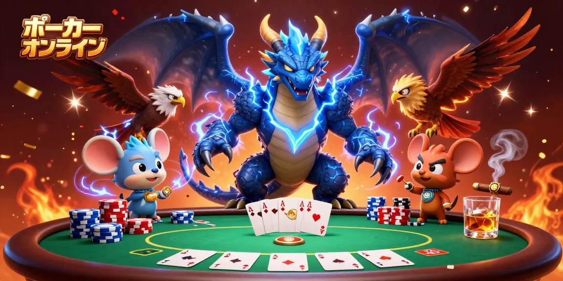 ポーカー オンラインでの勝利を目指すドラゴンとハヤブサの冒険