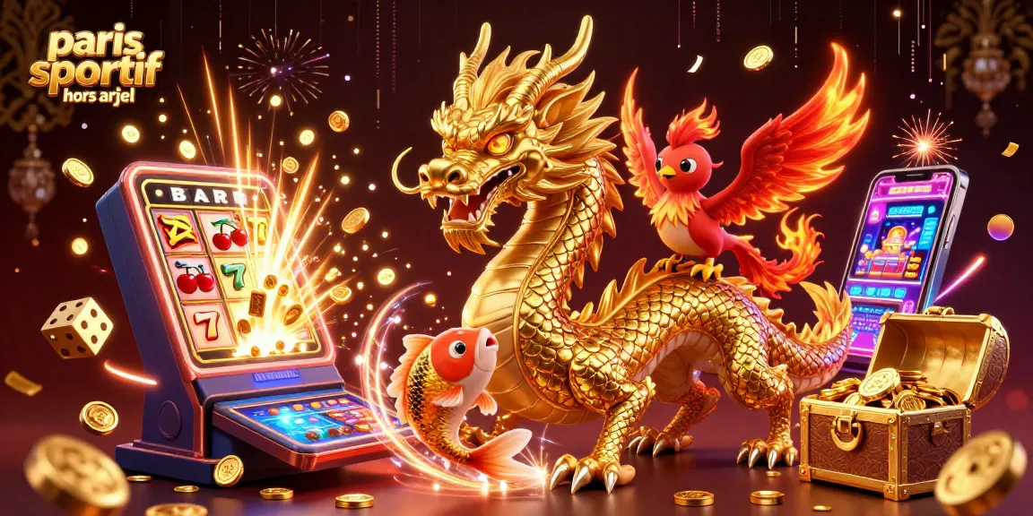 Jouez sur un site paris sportif hors arjel avec de nombreuses options et un dragon en plein vol.