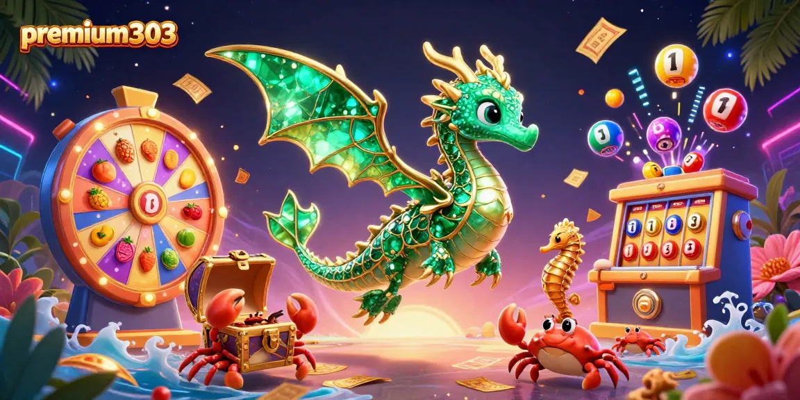 Play and win with premium303's thrilling slot games featuring bold characters and dynamic elements.
