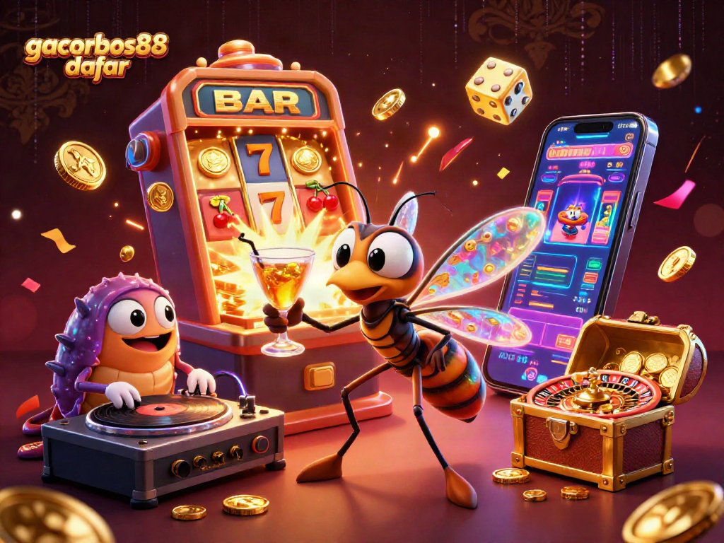 Engage with gacorbos88 daftar and experience vibrant online gaming with dynamic casino illustrations.