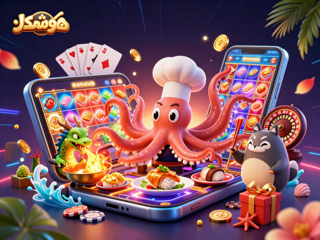 Experience the excitement with هوشمندکار as the animated characters engage in vibrant casino gameplay.