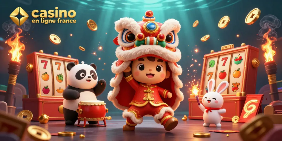 Participez à une action palpitante sur casino en ligne France avec des personnages 3D vibrants et des machines à sous illustrées.