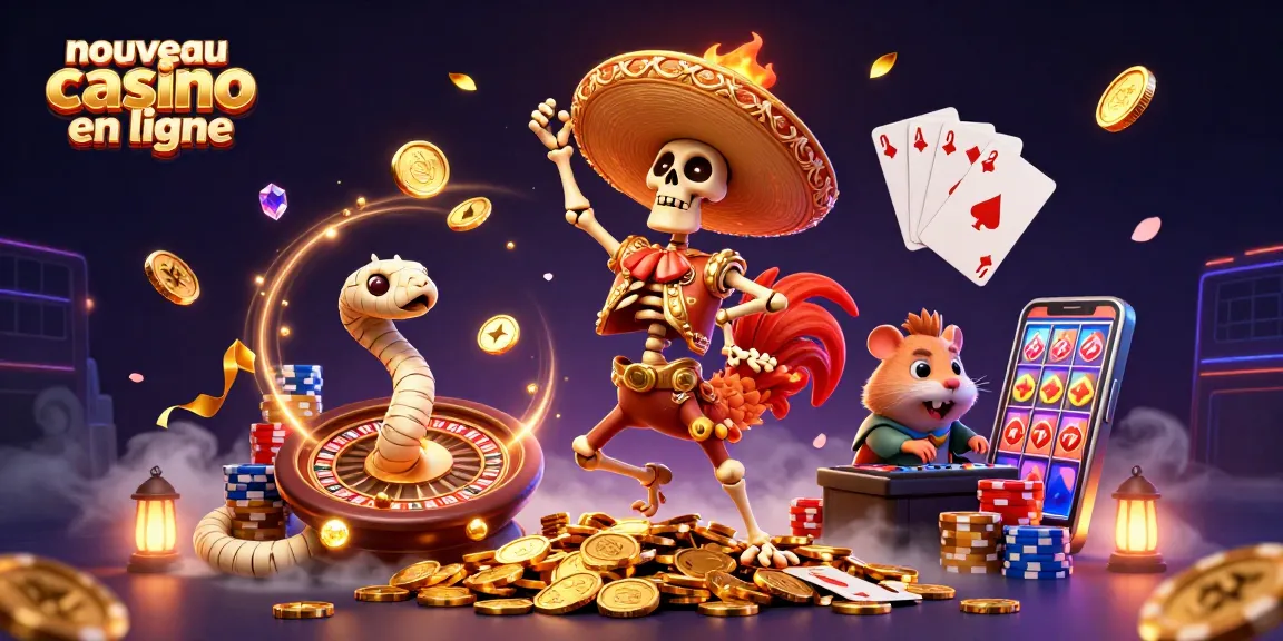 Jouez au nouveau casino en ligne avec des gains réels et animations captivantes.